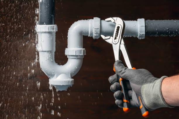 Professional Plumbing technician working in Marland, OK